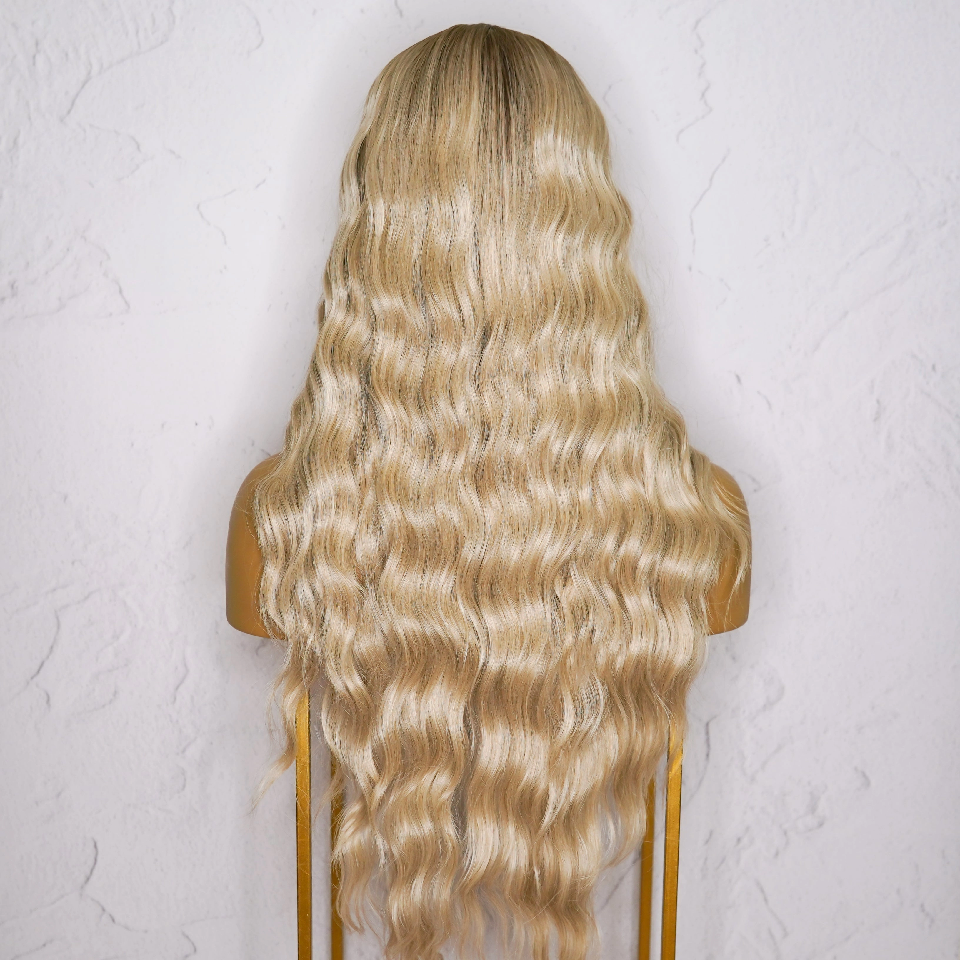 EVADNE Ombre Blonde Lace Front Wig