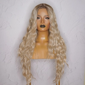 EVADNE Ombre Blonde Lace Front Wig