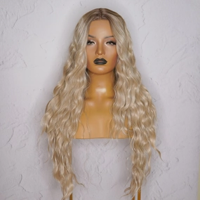 EVADNE Ombre Blonde Lace Front Wig