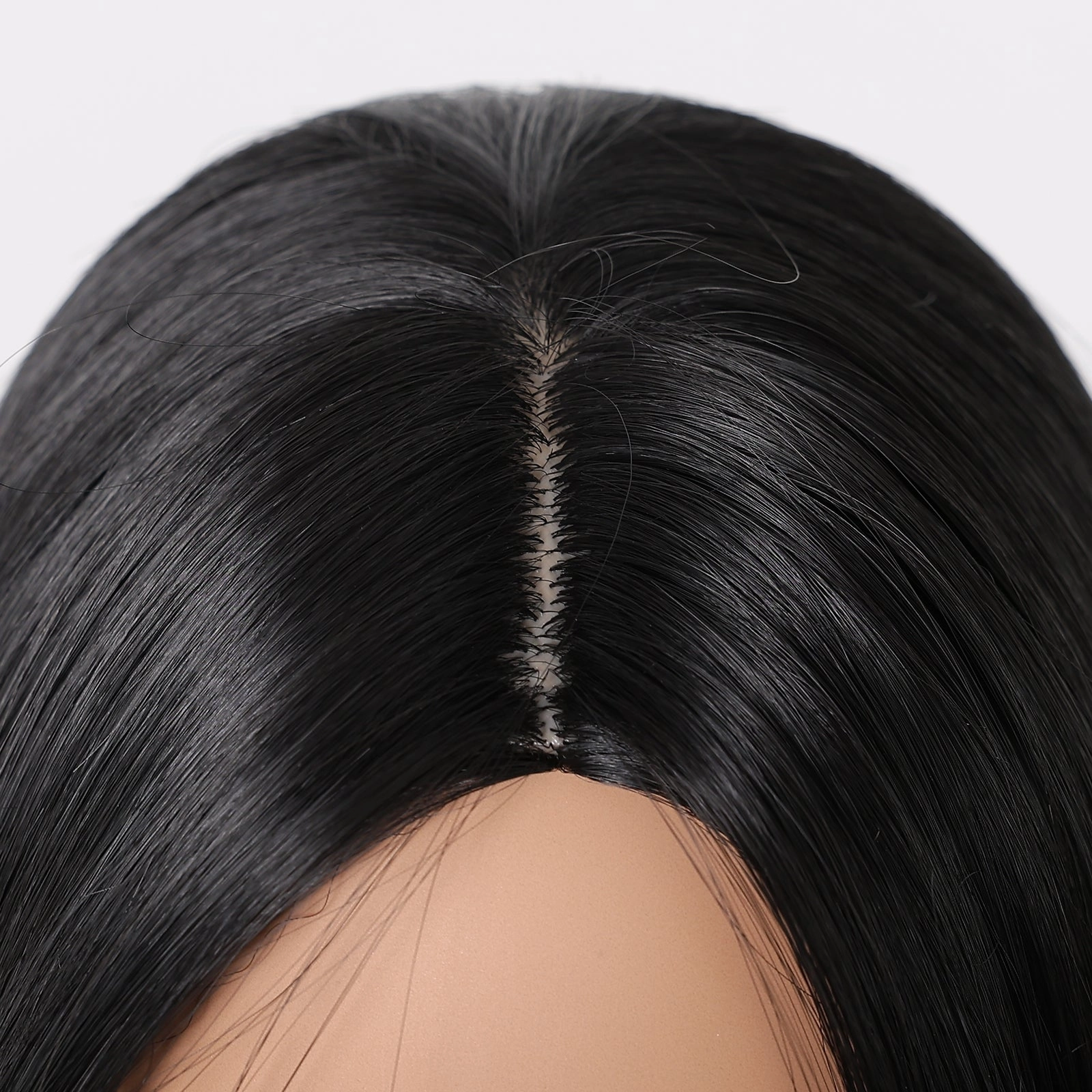 Extra Long Sleek Black Wig - MARKETPLACE