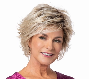Fashion Flair Wig by Toni Brattin | Heat Friendly Synthetic Hair | Average Cap