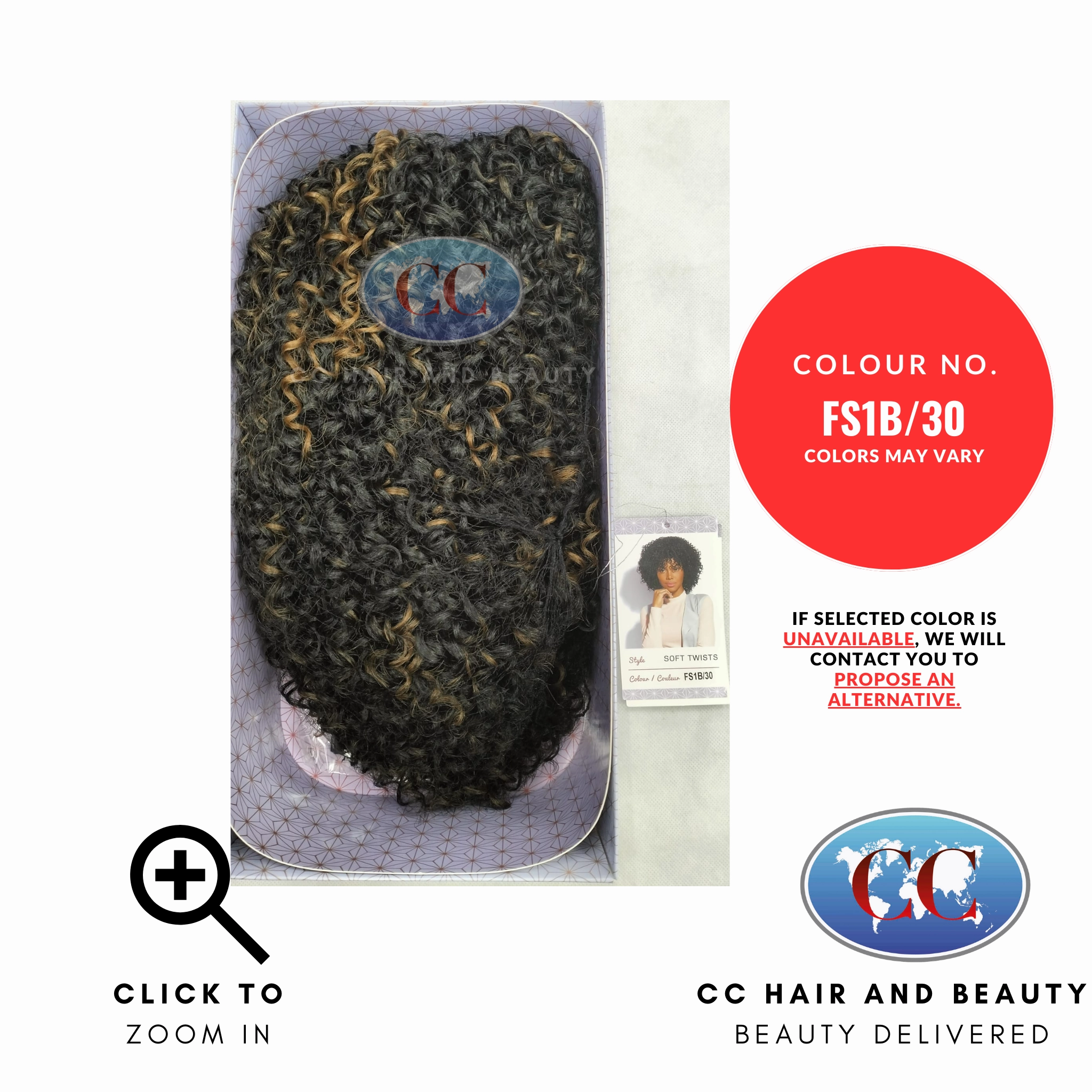 Feme Synthetic Hair Wig - Soft Twist
