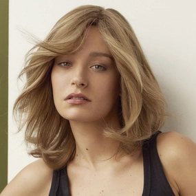 Femina Human Hair Mono Top Lace Front Wig NJ Creation Paris