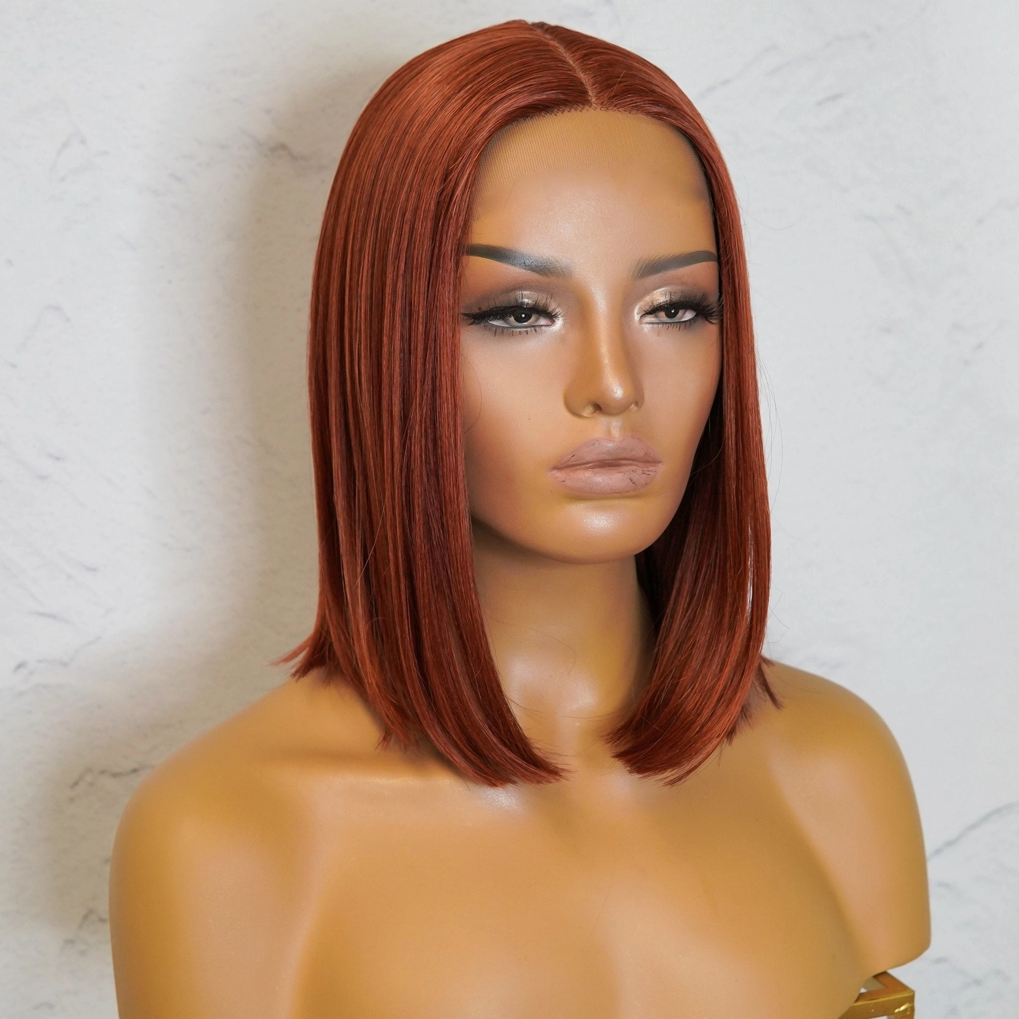 FRANKIE Auburn Lace Front Wig