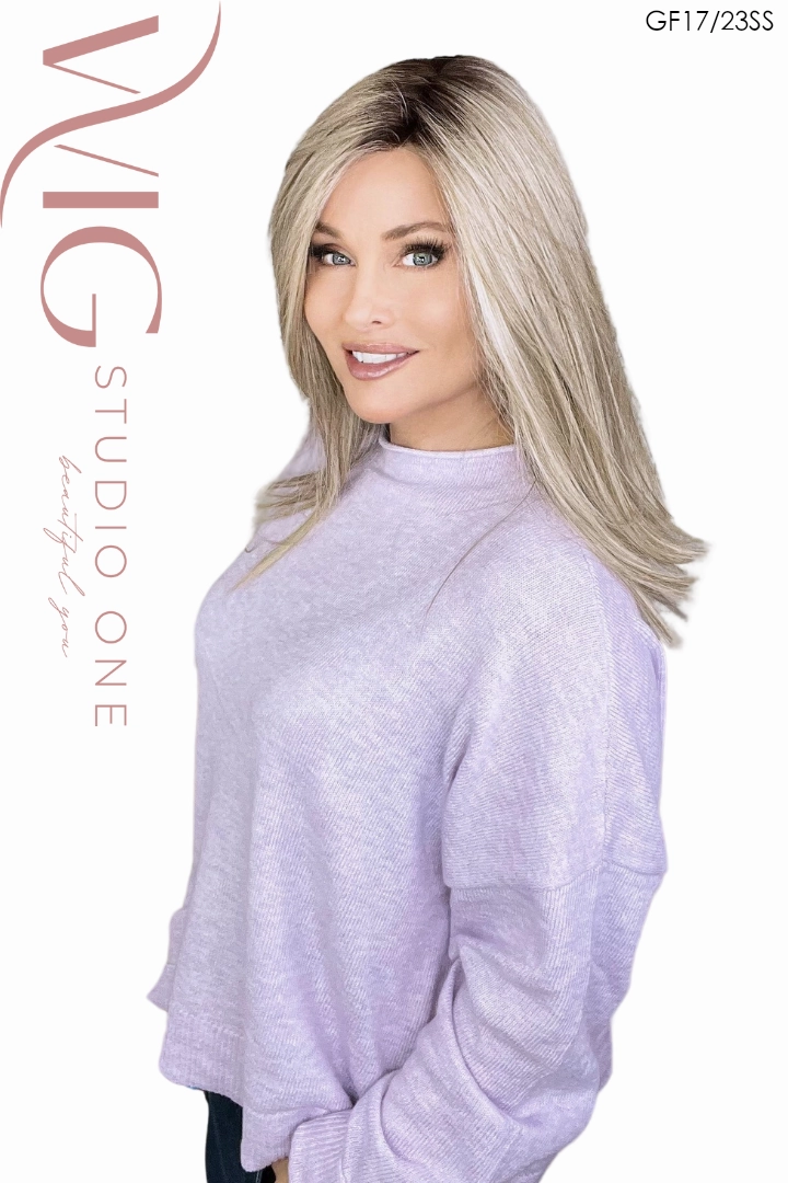 Front Cover Wig by Gabor | Heat Friendly Synthetic Hair | Average Cap