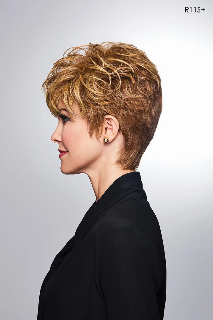 Full Fringe Pixie Wig by Hairdo | Heat Friendly Synthetic Hair | Average Cap