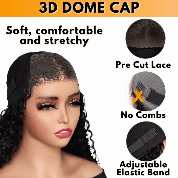 Funky Colored Wigs | Glueless 13x4/6x4.5 Chestnut Brown Body Wave HD Transaparent Pre Cut Lace Human Hair Wigs With Breathable Cap Air Wig-Geeta Hair