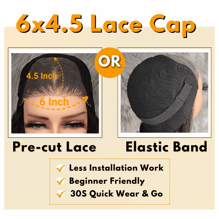 Funky Colored Wigs | Glueless 13x4/6x4.5 Chestnut Brown Body Wave HD Transaparent Pre Cut Lace Human Hair Wigs With Breathable Cap Air Wig-Geeta Hair
