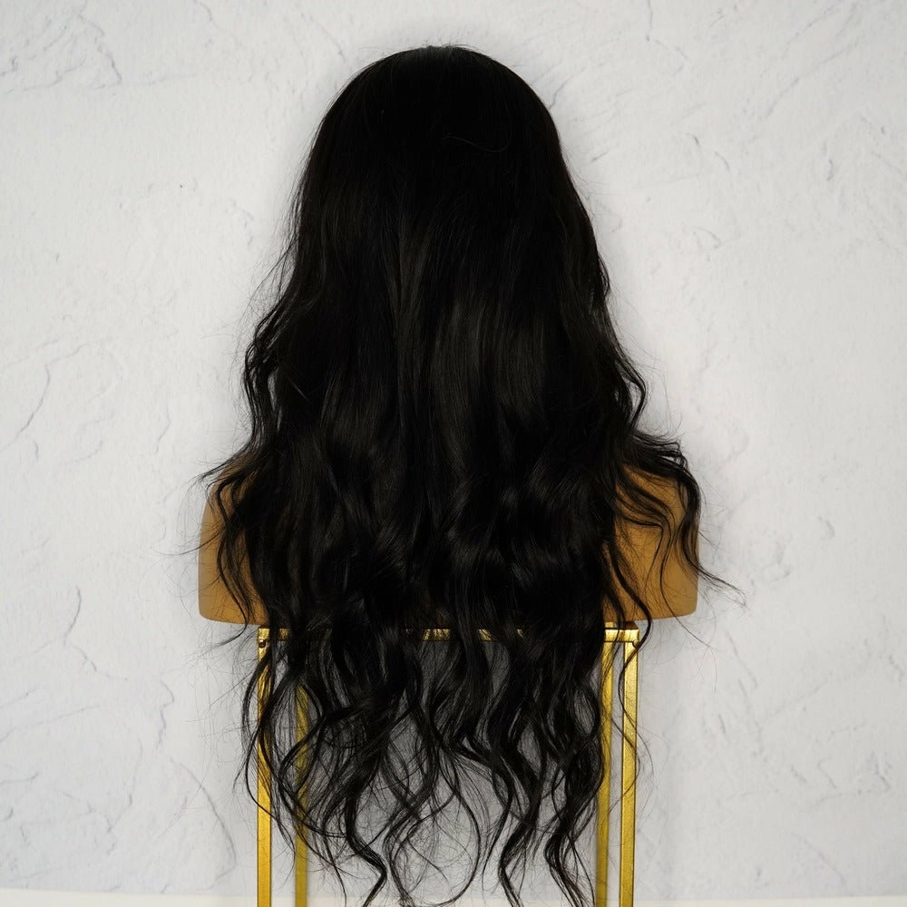 GABRIELLE 2.0 Black Human Hair Lace Front Wig