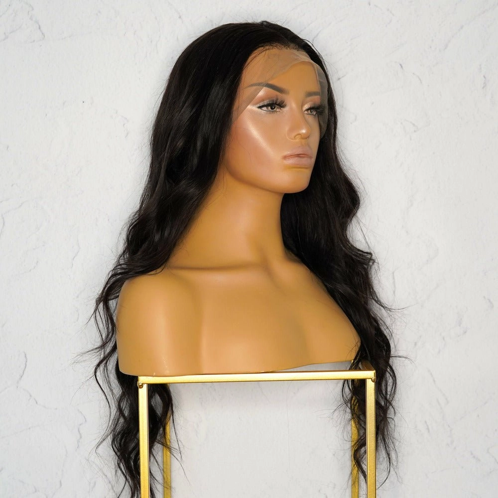 GABRIELLE 2.0 Black Human Hair Lace Front Wig