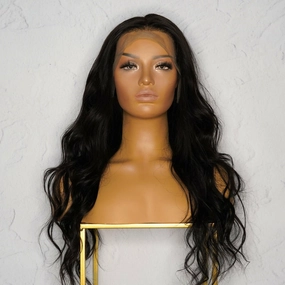 GABRIELLE 2.0 Black Human Hair Lace Front Wig