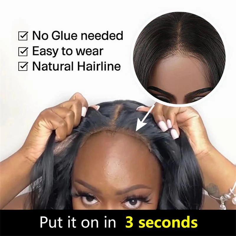 Geeta Glueless Wig Fluffy Kinky Curly 7x5 Pre Cut Lace Front Wigs Pre Plucked Natural Hairline 180% Density