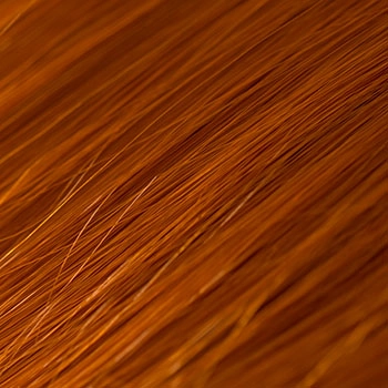 Ginger long bob wig with a short retro style fringe: Bonnie