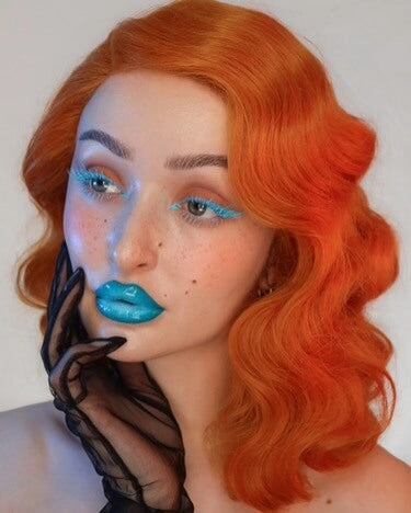 Ginger pinup lace front wig: Lula