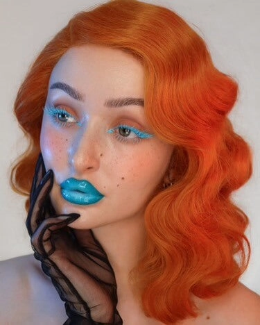 Ginger pinup lace front wig: Lula