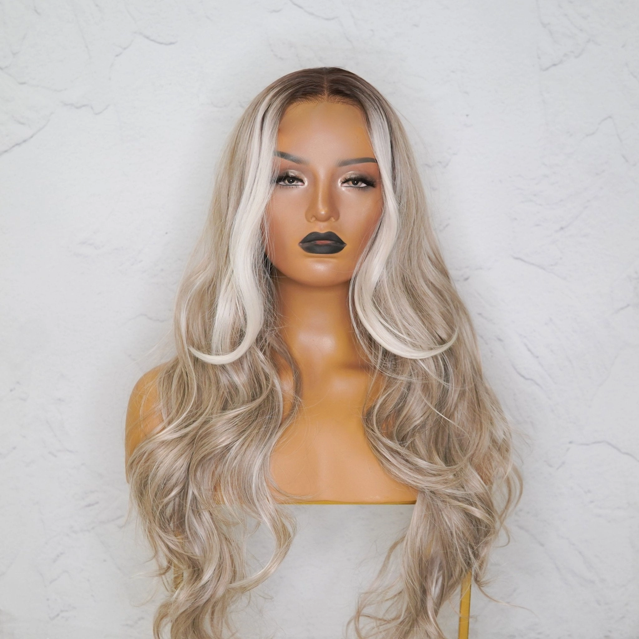GISELE Ombre Blonde Lace Front Wig