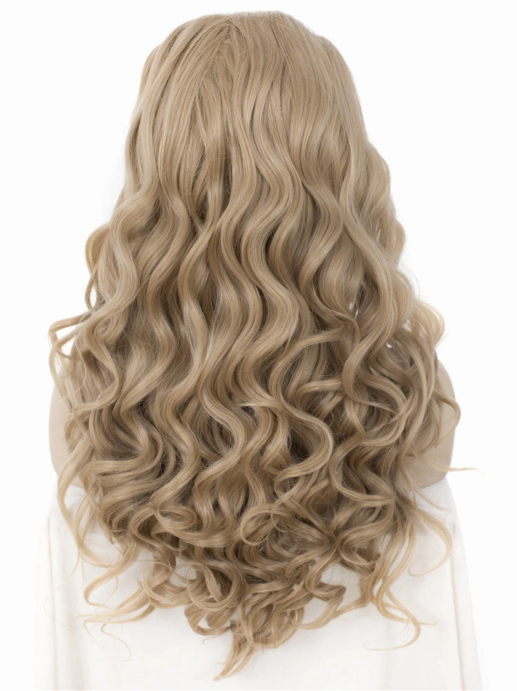 Grace - Honey Blonde Long Wavy Synthetic Lace Front 13*2 Cosplay Hair Synthetic Costume Wigs-N7-M16/613