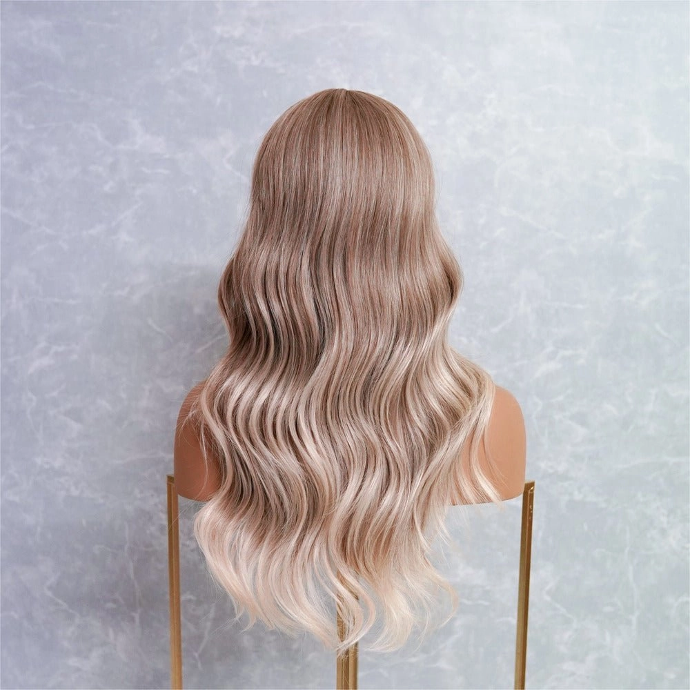 GRACE Blonde Ombre Fringe Wig
