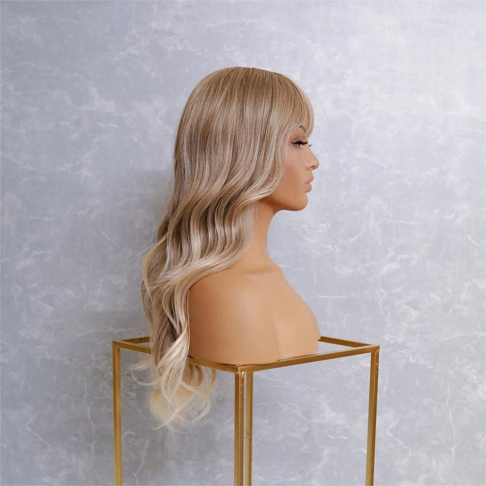 GRACE Blonde Ombre Fringe Wig