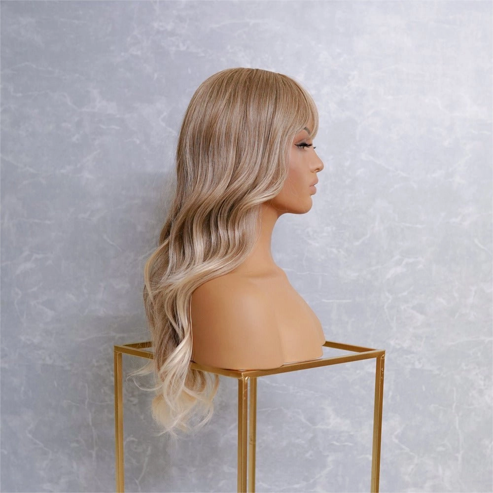 GRACE Blonde Ombre Fringe Wig