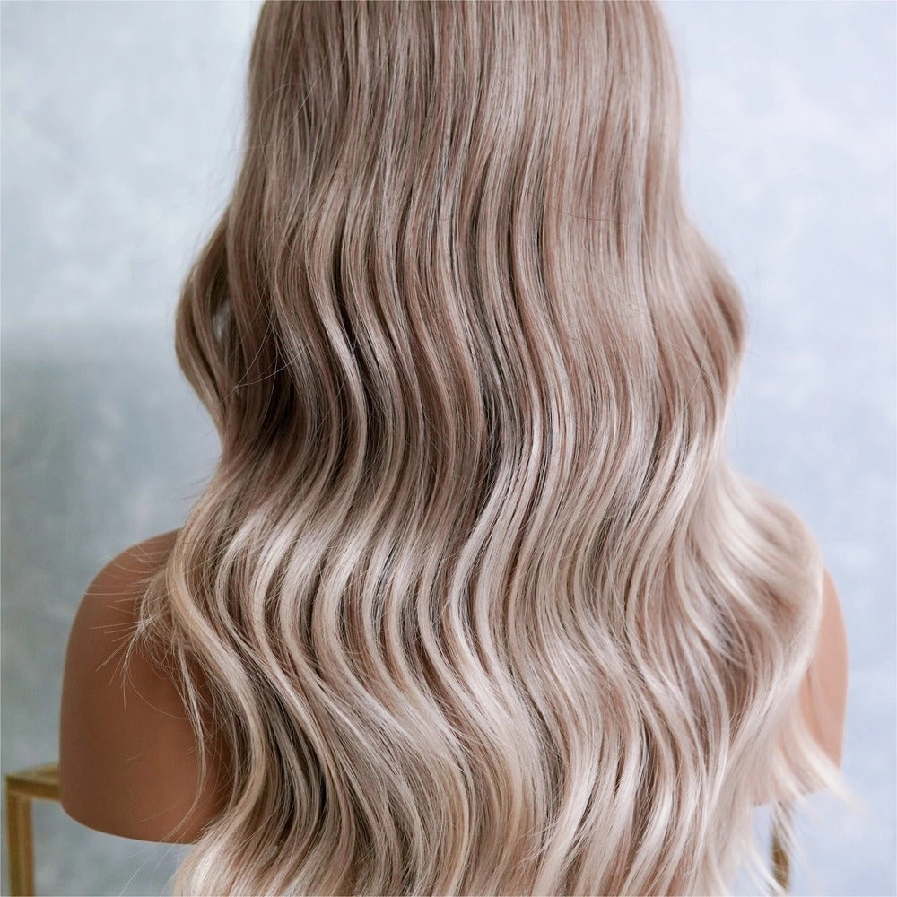 GRACE Blonde Ombre Fringe Wig