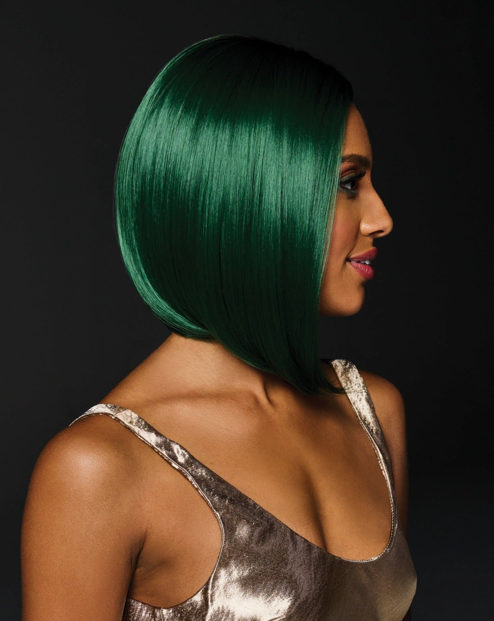 Green IRL Wig by Hairdo | Heat Friendly Synthetic Hair | Average Cap