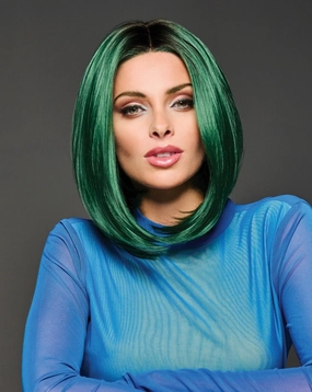 Green IRL Wig by Hairdo | Heat Friendly Synthetic Hair | Average Cap