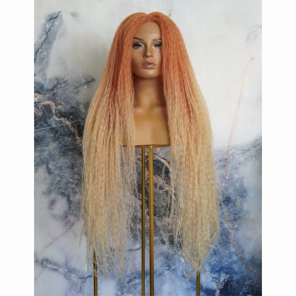 HALO Orange Ombre Lace Front Wig