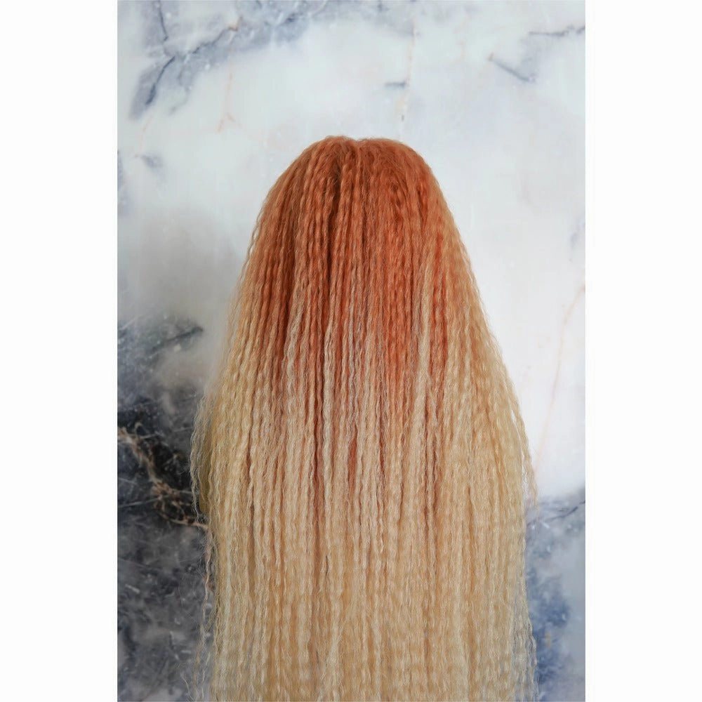 HALO Orange Ombre Lace Front Wig