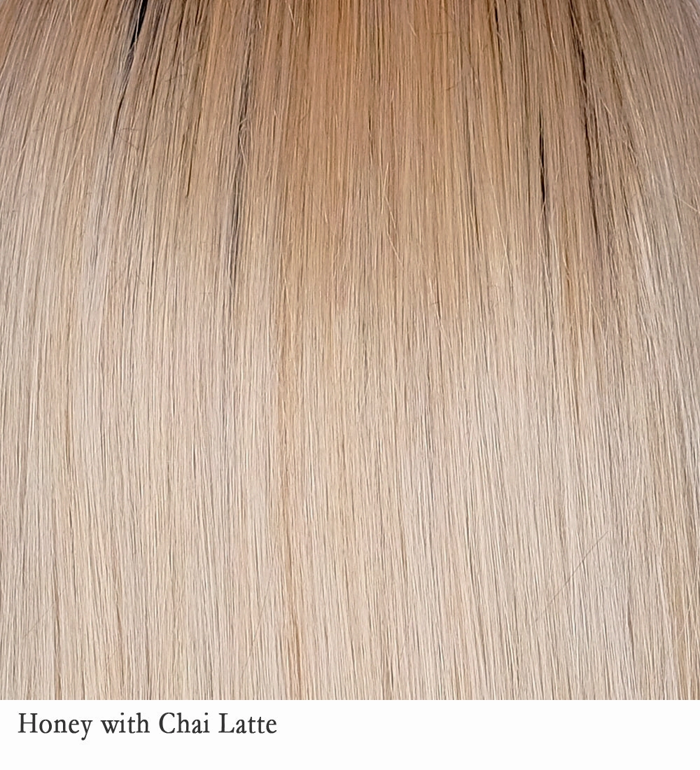 Hand-Tied Tea Leaf Layer V by Belle Tress | Caf 2.0 Collection | Heat Friendly Synthetic