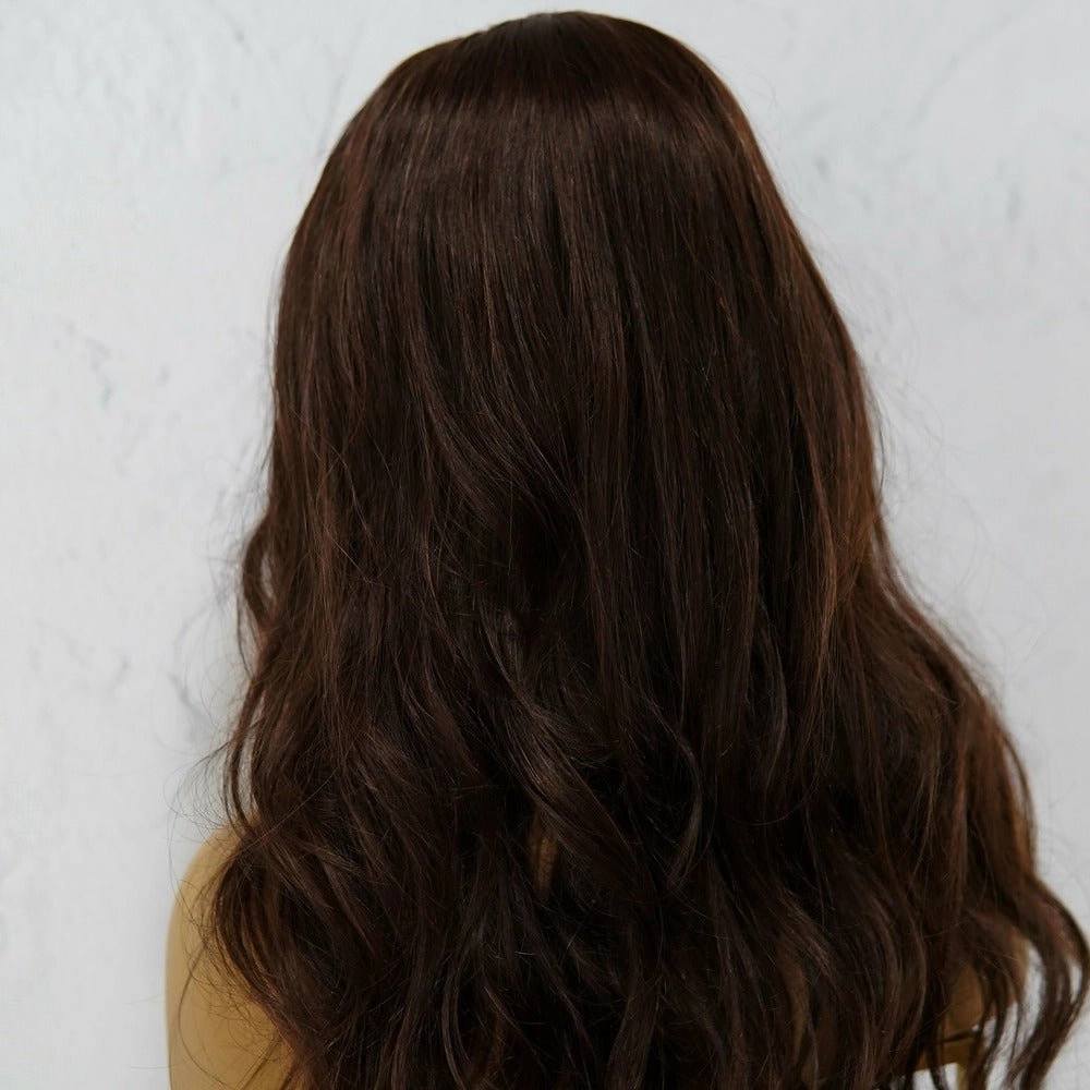 HARPER Dark Brown Human Hair U Part Wig