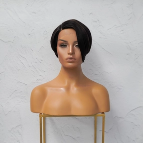 HARRIET Dark Brown Fringe Wig