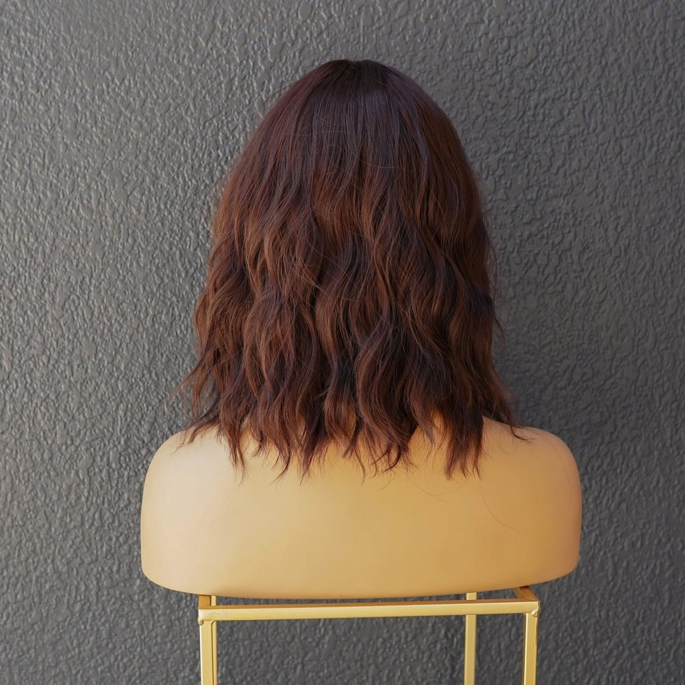 HAYLEY Brown Bob Fringe Wig