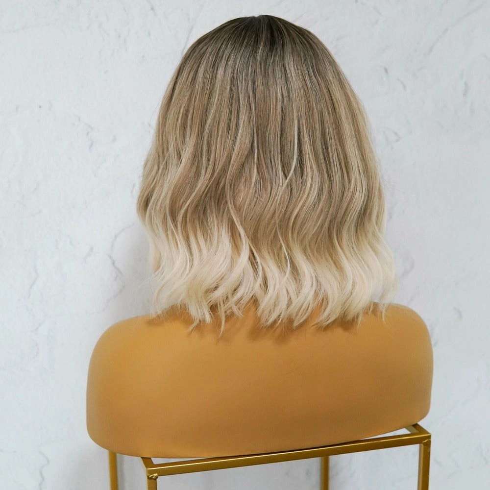 HAYLEY Ombre Three Tone Fringe Wig
