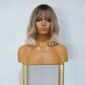 HAYLEY Ombre Three Tone Fringe Wig