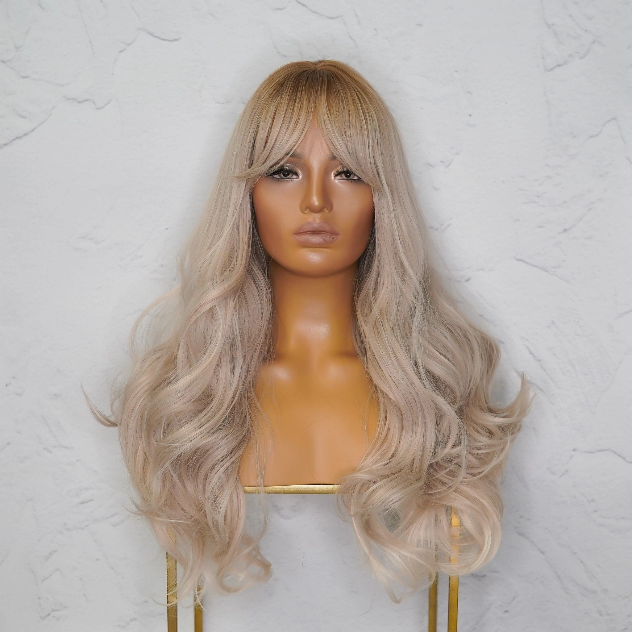HEIDI Blonde Ombre Fringe Wig