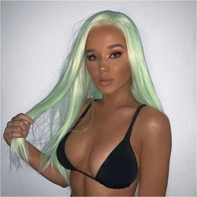 Highlighter Neon Lace Front Wig