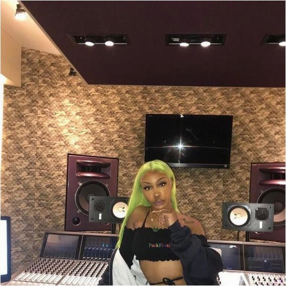 Highlighter Neon Lace Front Wig