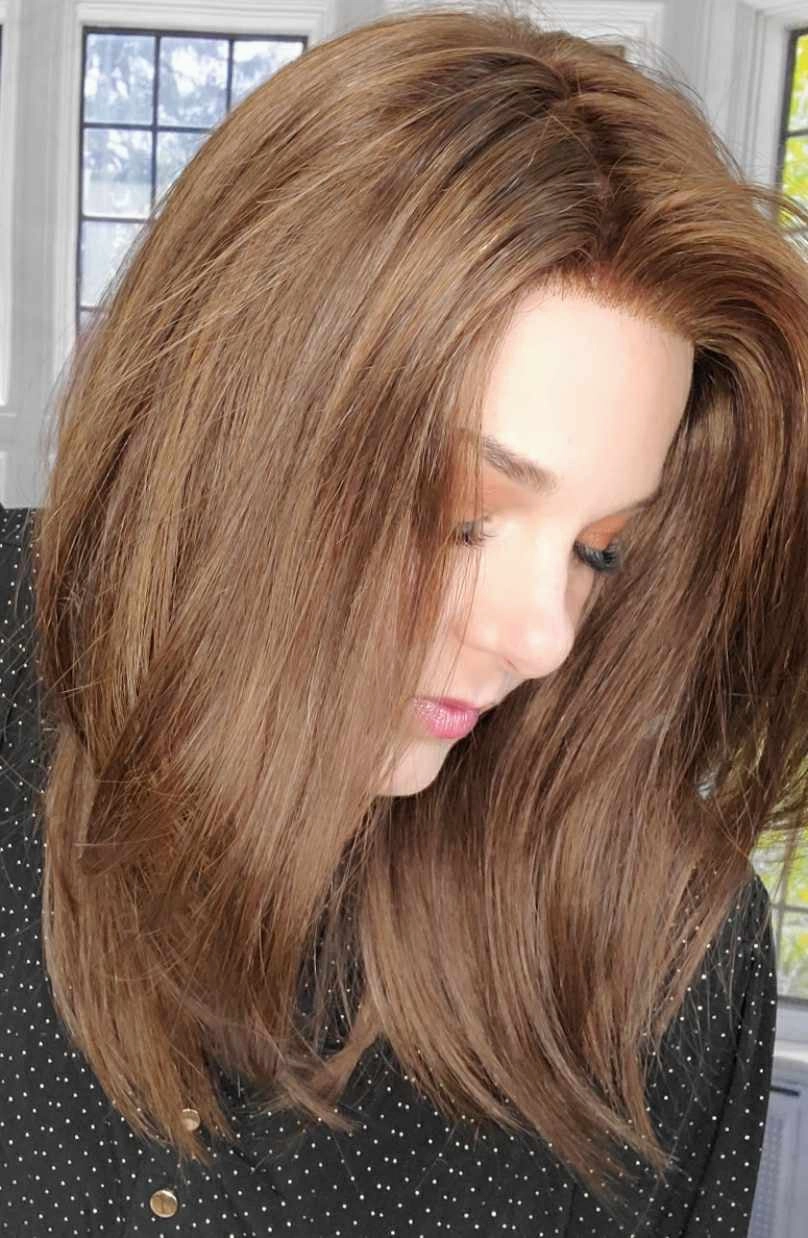 Image HT Wig by Ellen Wille | Human Hair/Heat Friendly Synthetic Blend Hair | Petite/Average Cap