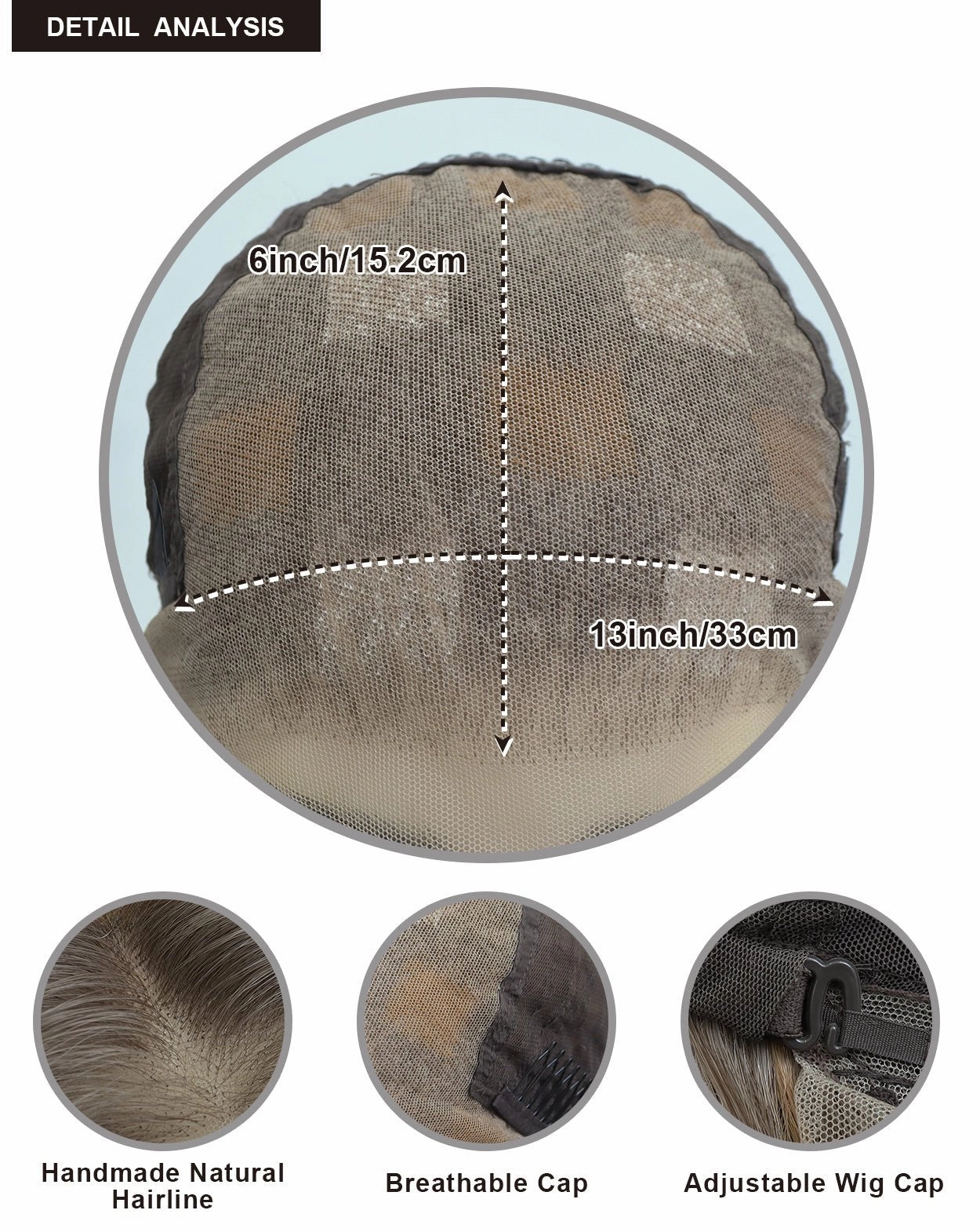 IMstyle Adele 13*6 Lace Front wig Futura Fiber Shoulder length Creamy Brown-W336-Adele-C13X6