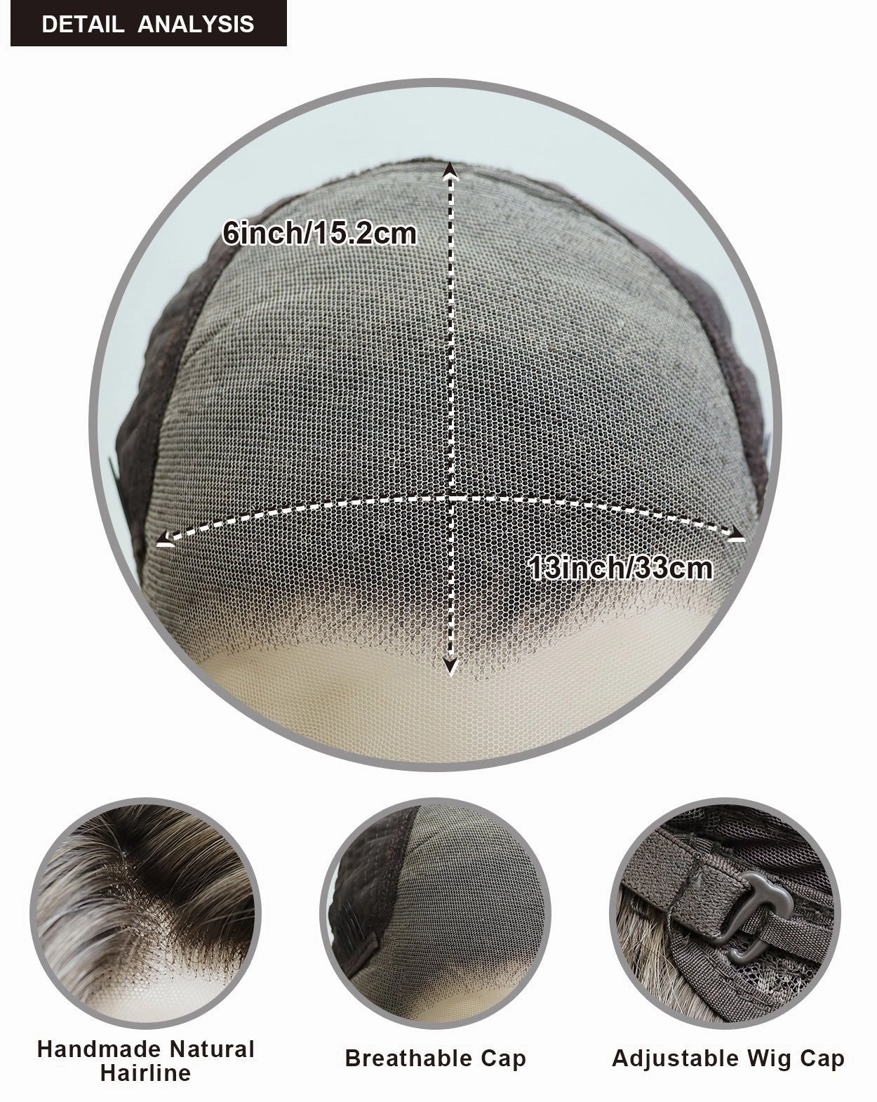 IMstyle Gina Brown Bob 13*6  Lace Wig Free parting with Blonde highlight S30-2112-D130C13X6