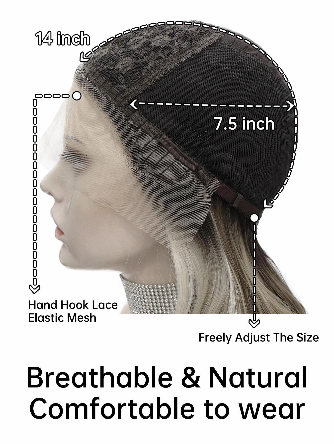 IMstyle May Dark brown lace front wig layer cut with Golden money Pieces T part Glueless lace front wig