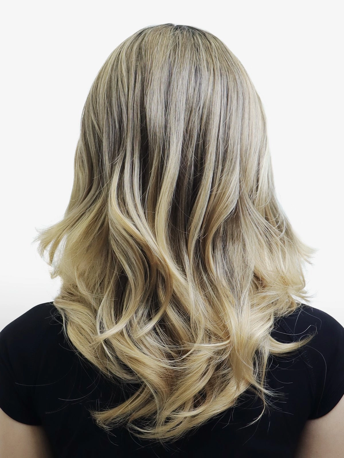 IMstyle Nellie Dirty Blonde shoulder length T Part Glueless lace Wig TK129-2466 (Shara)