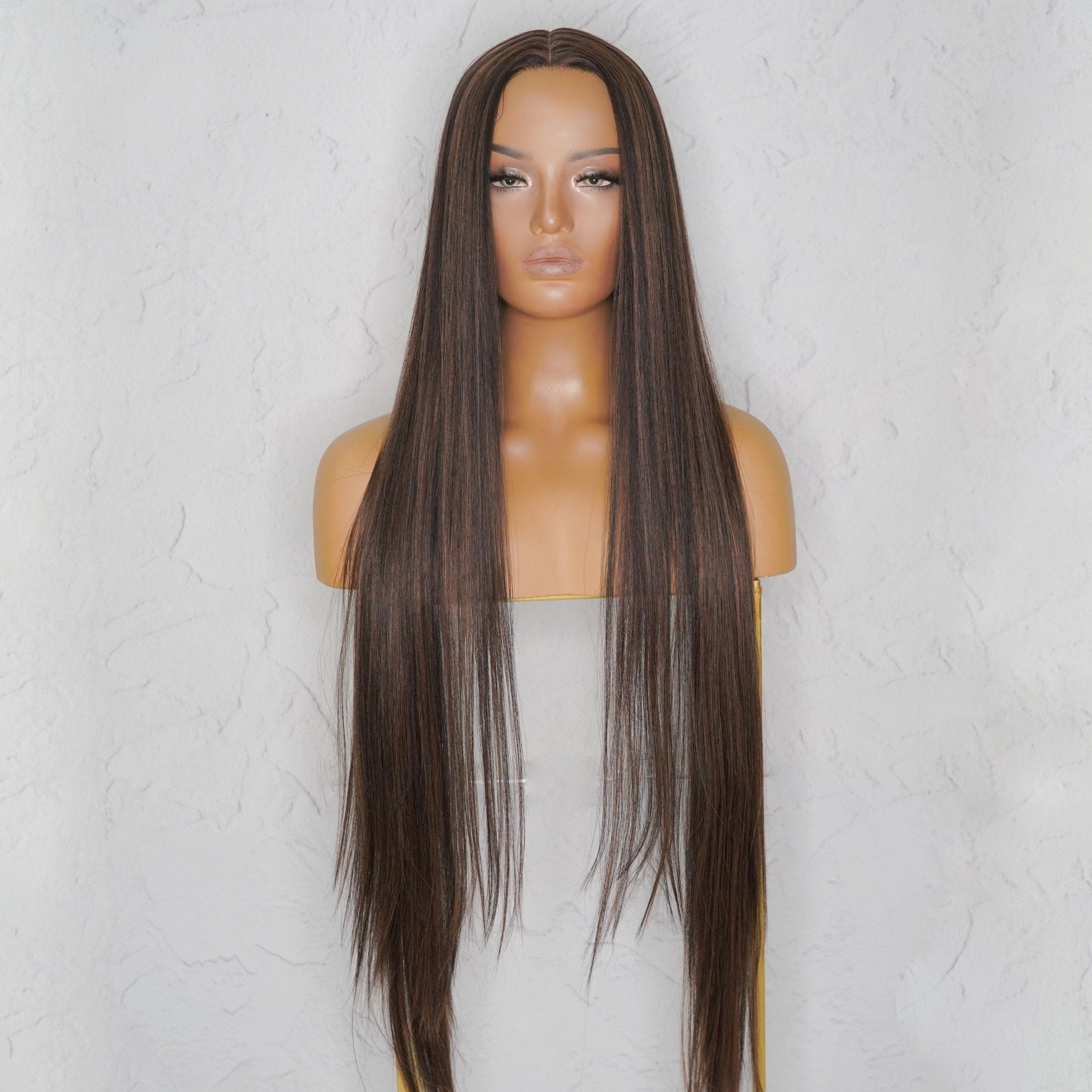 ISABELLE Chocolate 30" Lace Front Wig