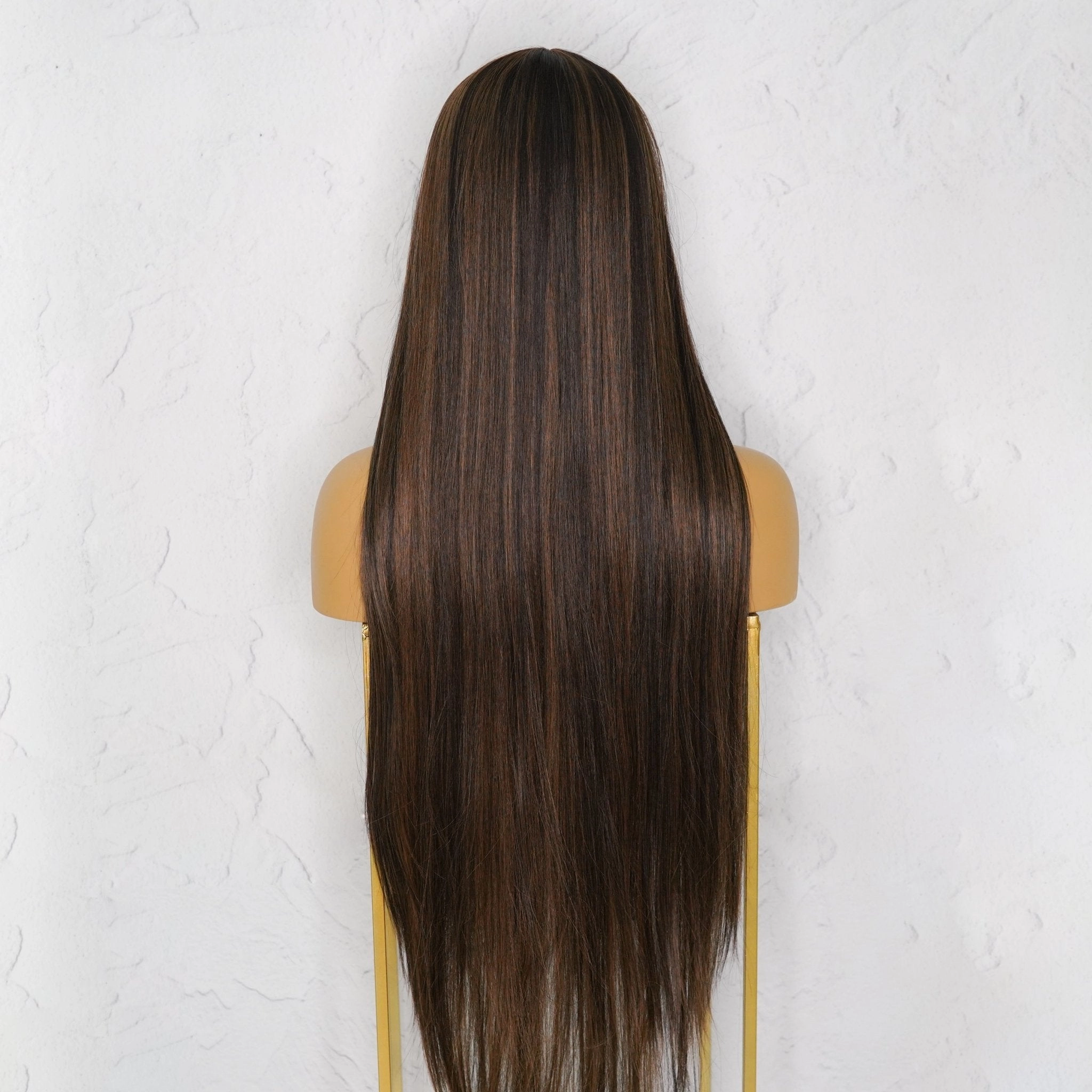 ISABELLE Chocolate 30" Lace Front Wig