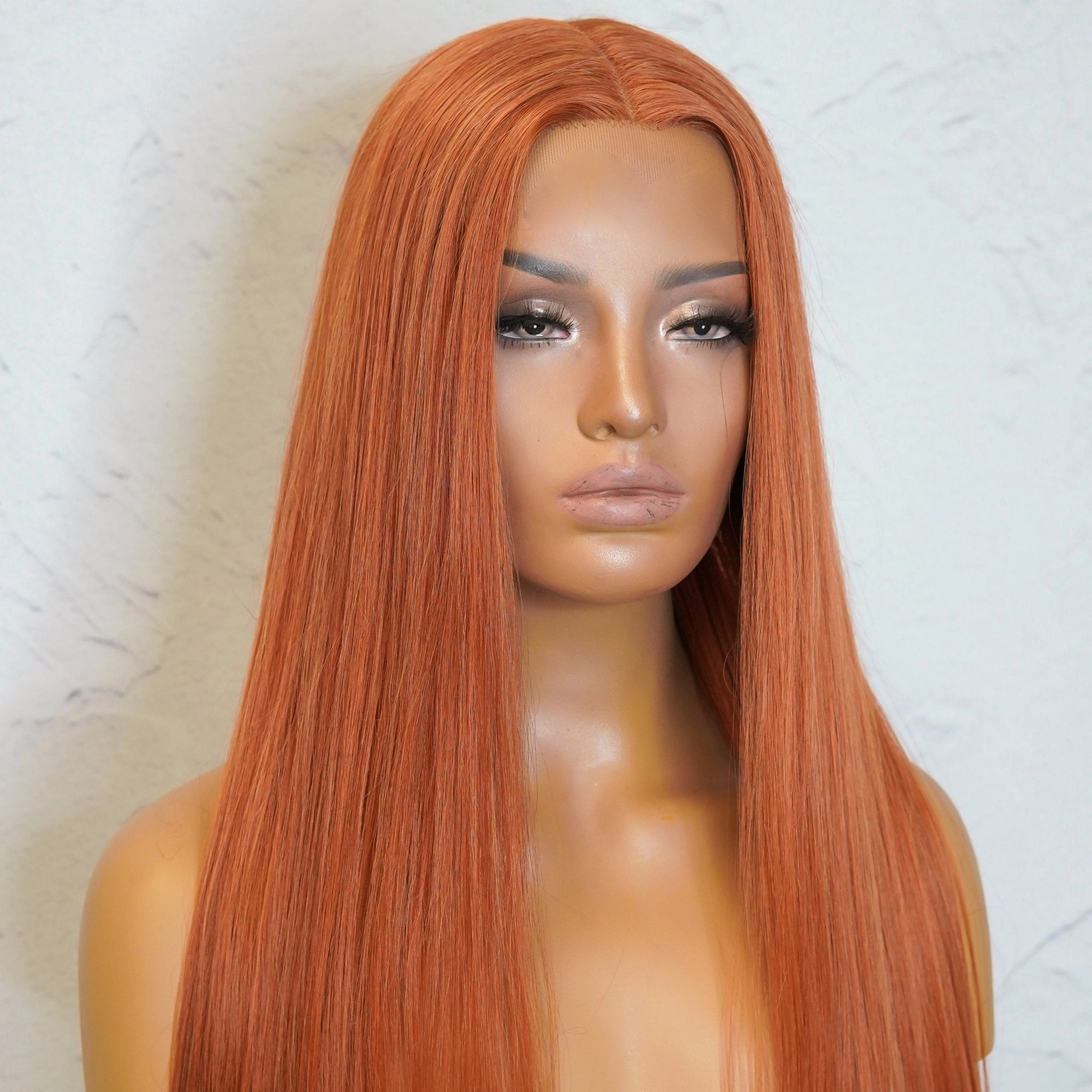 ISABELLE Copper 30" Lace Front Wig