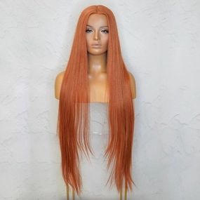 ISABELLE Copper 30" Lace Front Wig