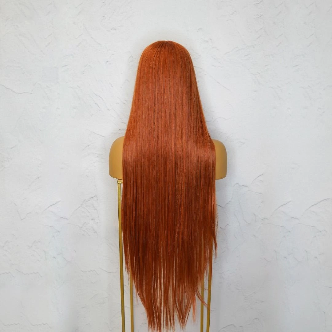 ISABELLE Copper 30" Lace Front Wig