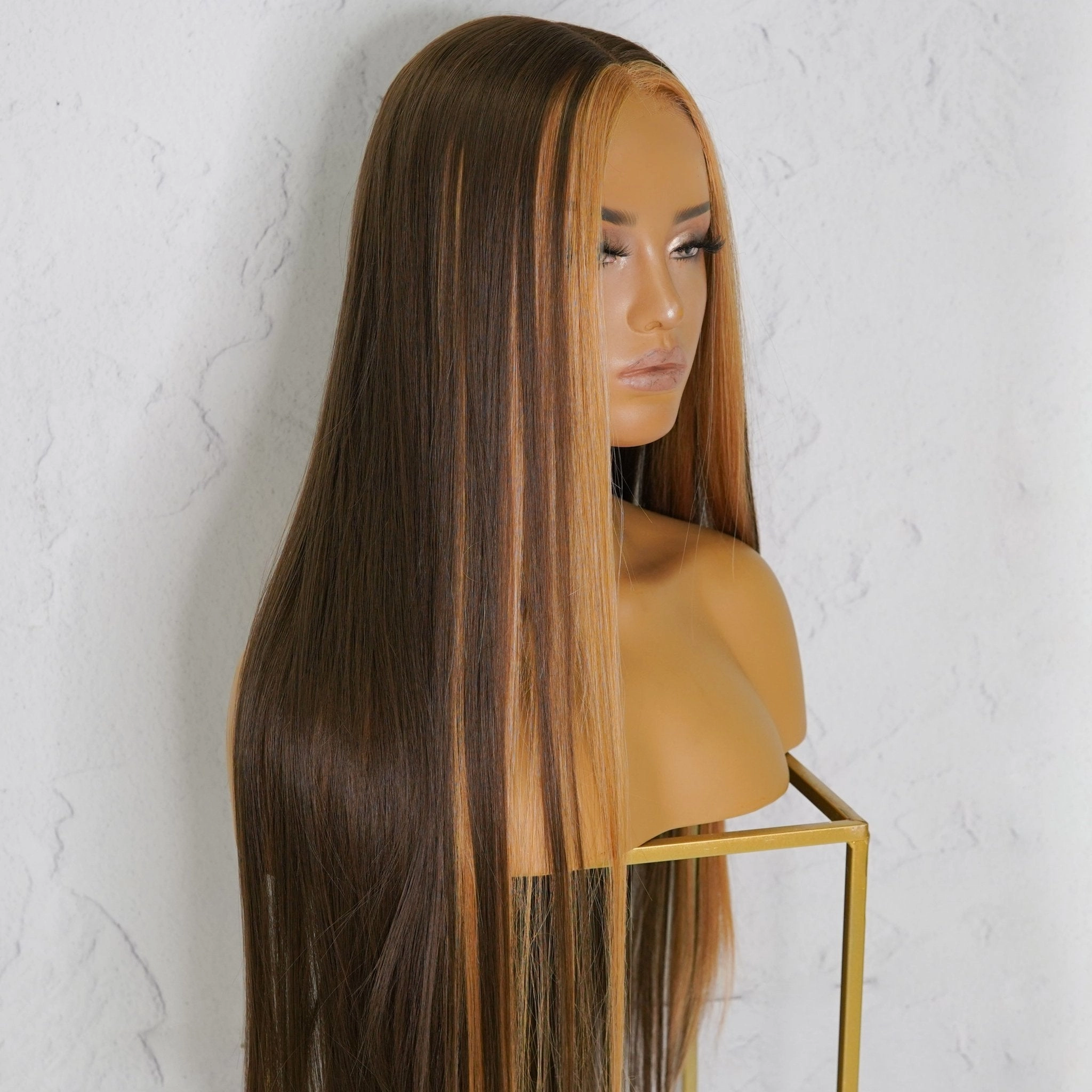 ISABELLE Latte 30" Lace Front Wig