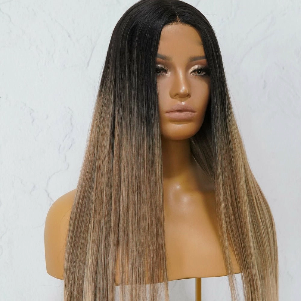ISABELLE Three Tone 30" Lace Front Wig